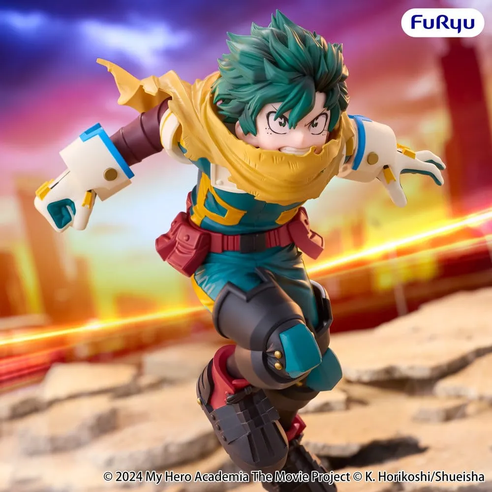My Hero Academia: You're Next Muchute Figure PVC Figure Izuku Midoriya 16 cm